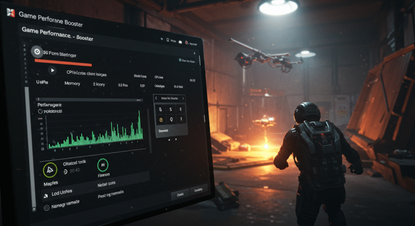 Game Performance Booster Smooth High-Res Gaming