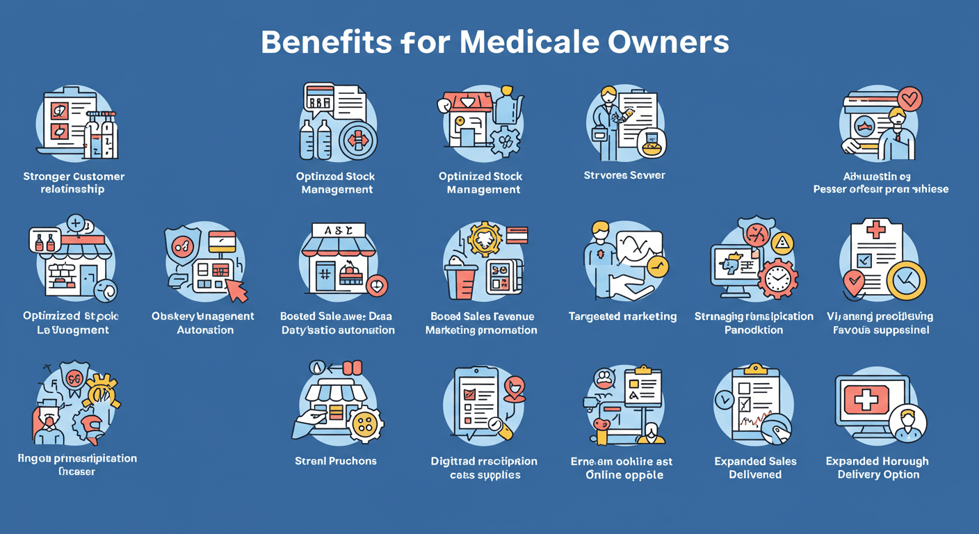 Benefits for Medical Store Owners