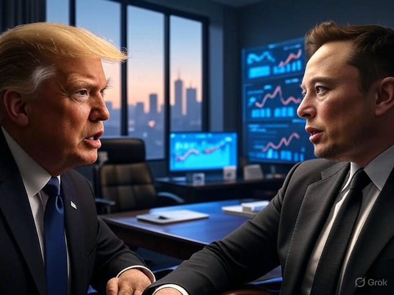SEO Trump Elon Musk