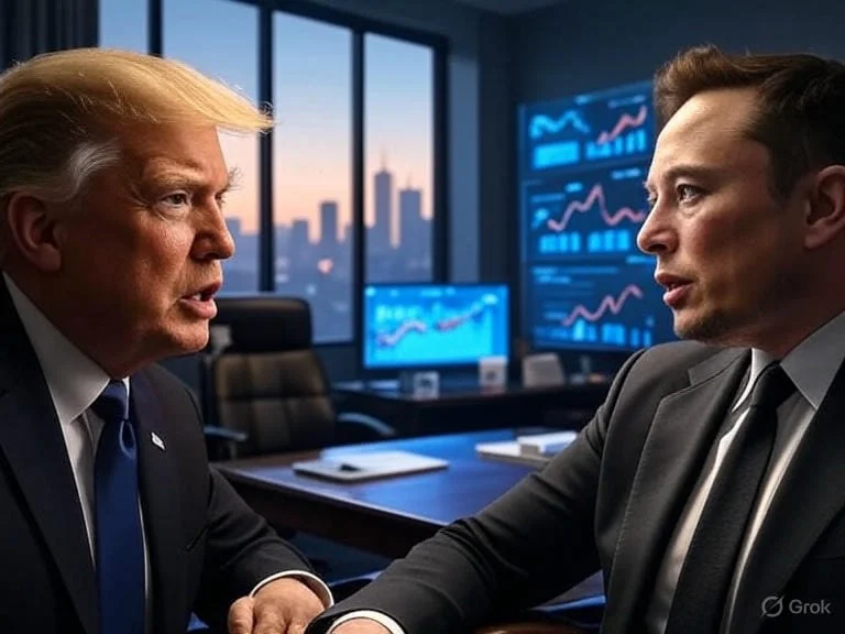 SEO Trump Elon Musk